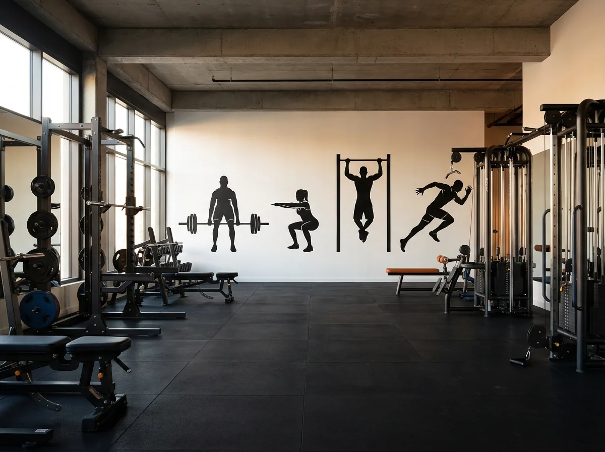 Gyms wall print